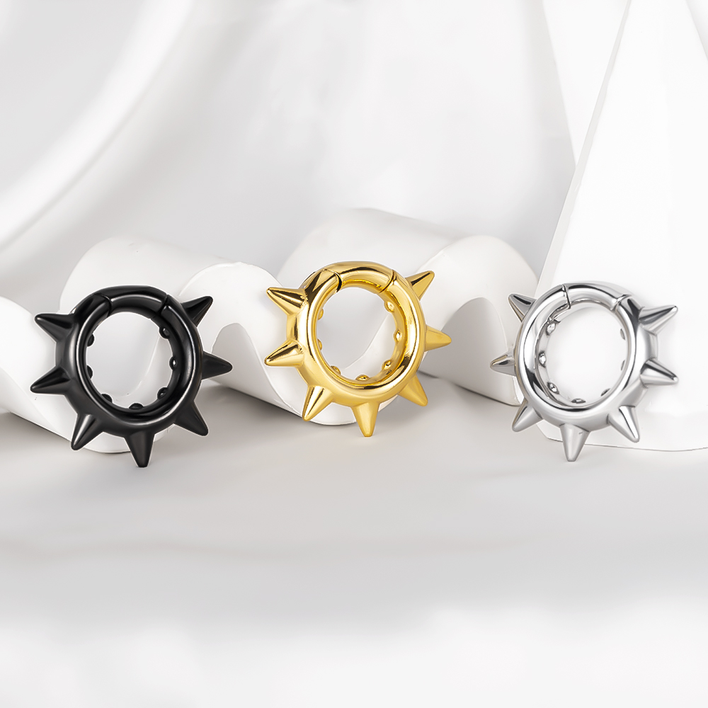 Body Jewelry Hangers - Vanku 10 stuks nieuwe roestvrijstalen geometrie