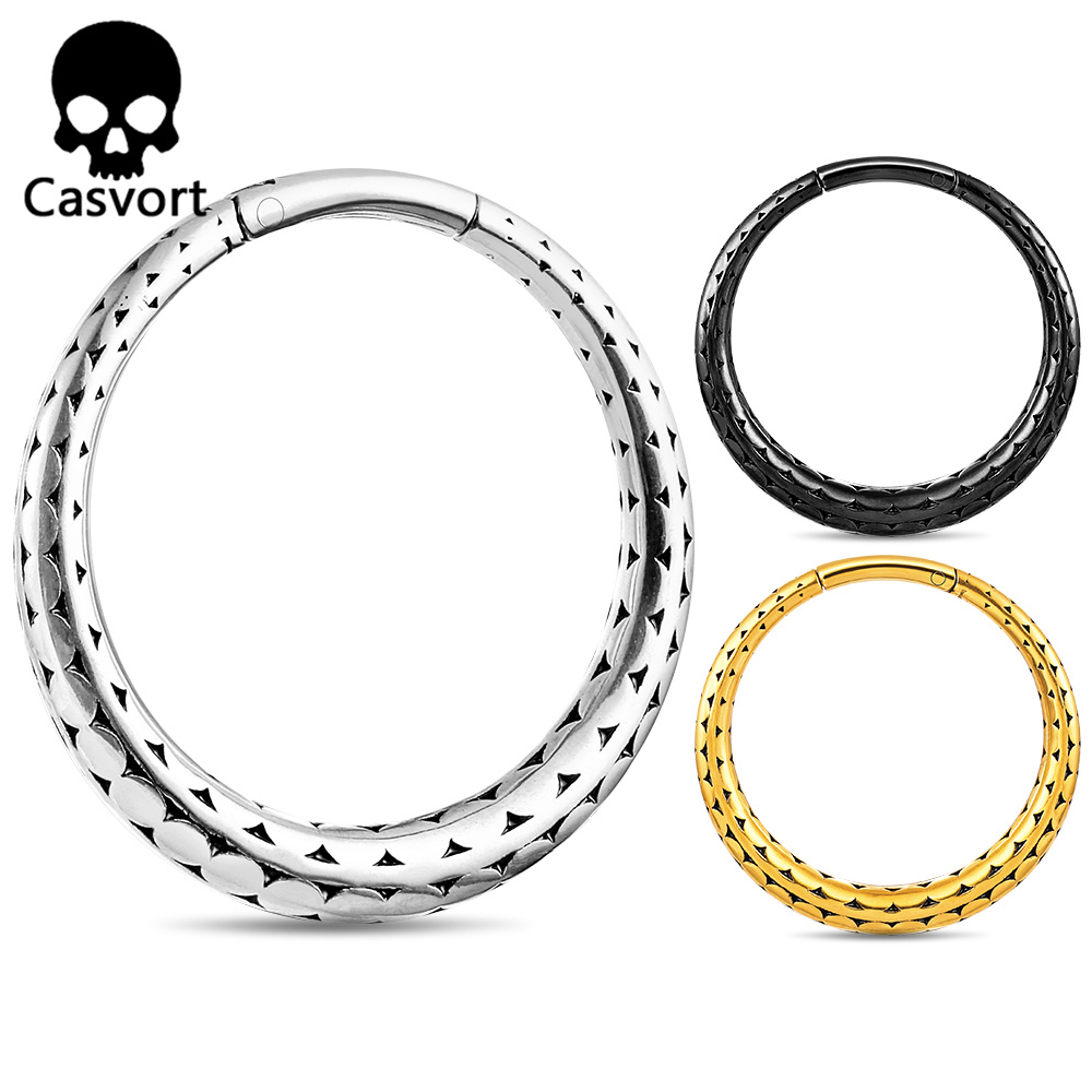 Body Jewelry Hangers - Casvort 2 Stuks 316 Roestvrij Staal