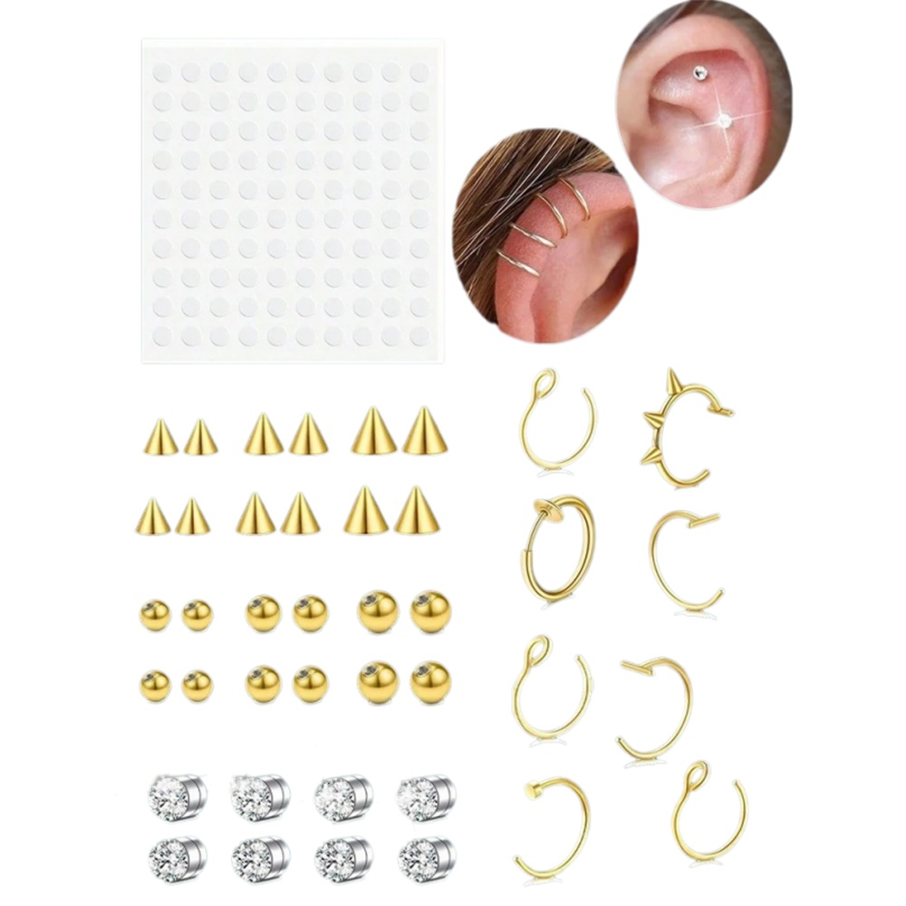 Body Jewelry Nose Ring - Nepneusringen nep septum voor vrouwen nepneuspiercing