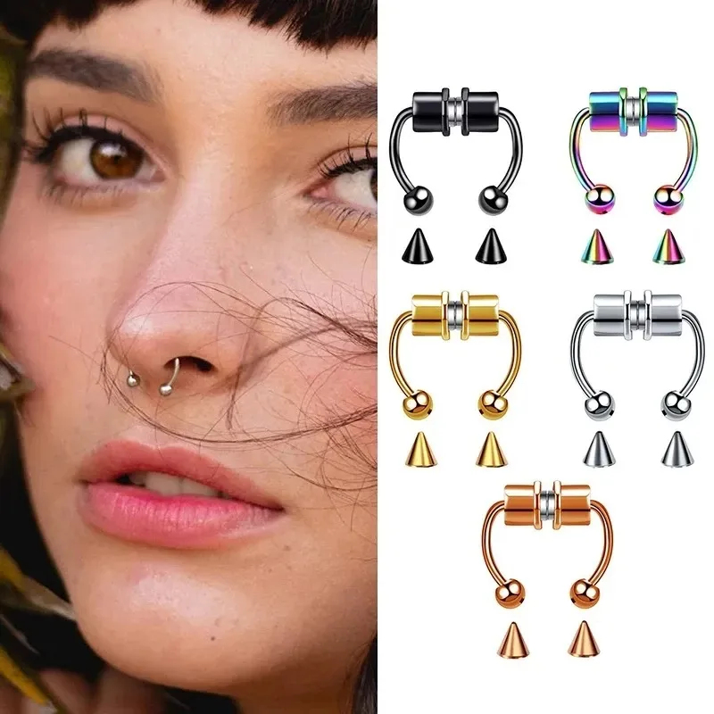 1/2/3 stuks nep magnetische ne - Body Jewelry Nose Ring recensie en prijs