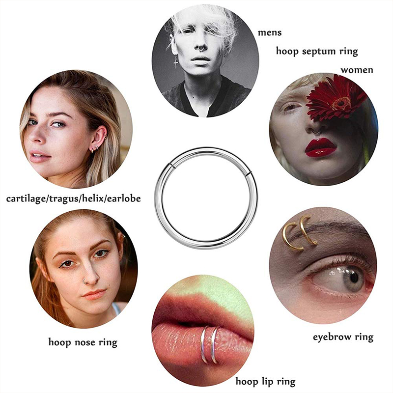 16G 316L Chirurgisch staal Sch - Body Jewelry Nose Ring recensie en prijs