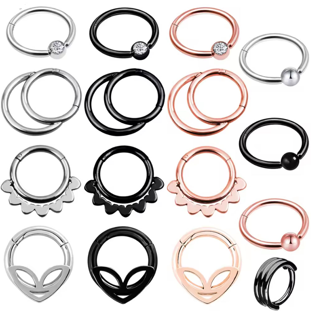 1PC Punk Stijl Neusring Clicke - Body Jewelry Ear Piercing recensie en prijs