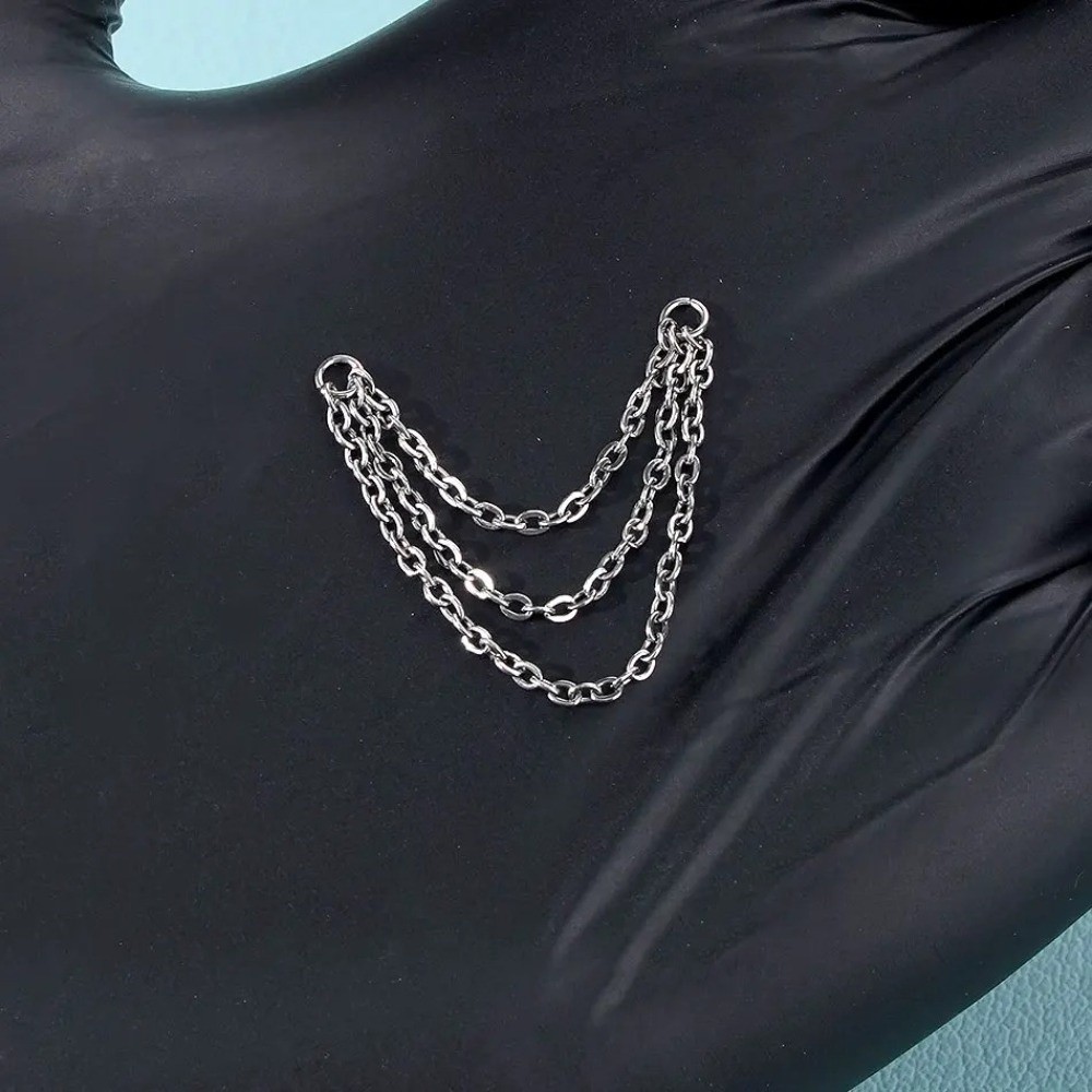 Mode Titanium Neusketting Dubb - Body Jewelry Ear Piercing recensie en prijs