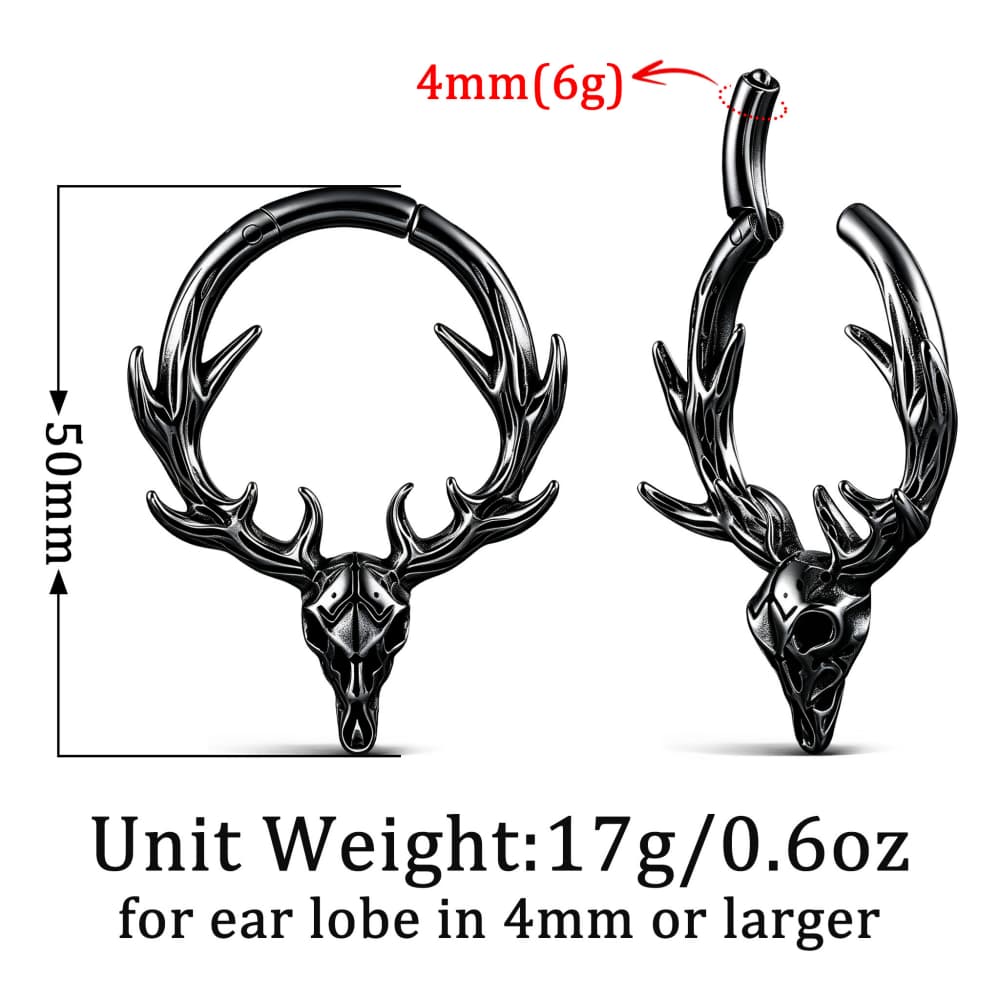 Giga 1/2 Stuks 4mm(6g) Herten  - Body Jewelry Hangers recensie en prijs