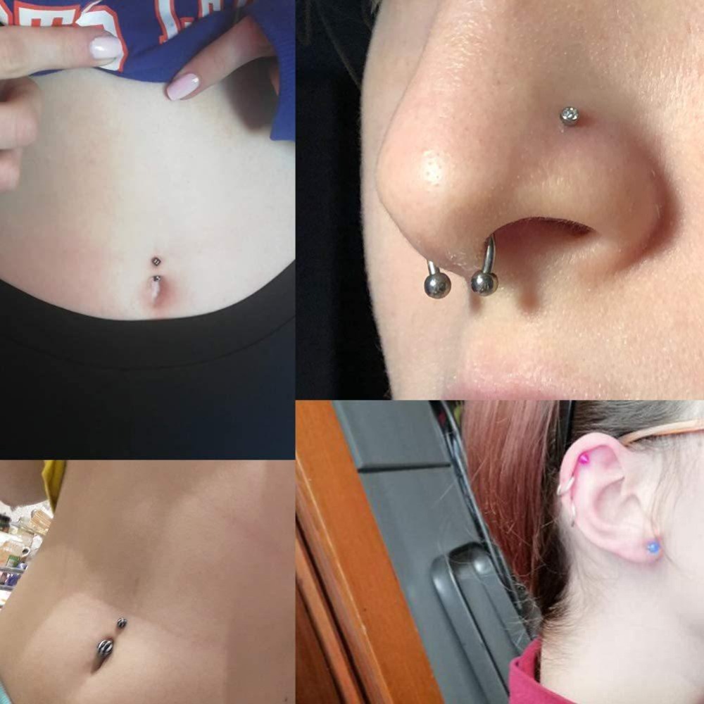 150/140/85/70/42-delige body p - Body Jewelry Nose Ring recensie en prijs