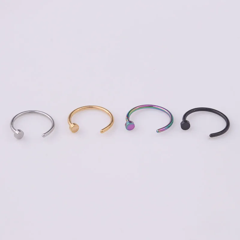 5 stks/partij 20G Neusring Hoo - Body Jewelry Nose Ring recensie en prijs