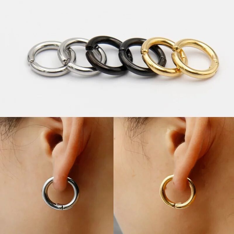 2/6 Stuks Nep Huggie Hoepel Oo - Body Jewelry Tunnels recensie en prijs