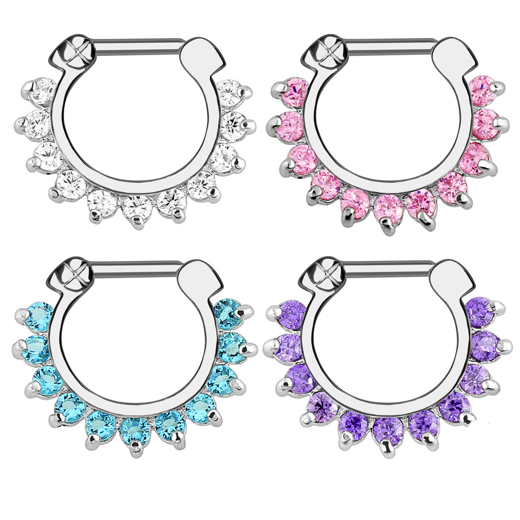 1 stuks Hoop Clip-on Neus Sept - Body Jewelry Nose Ring recensie en prijs