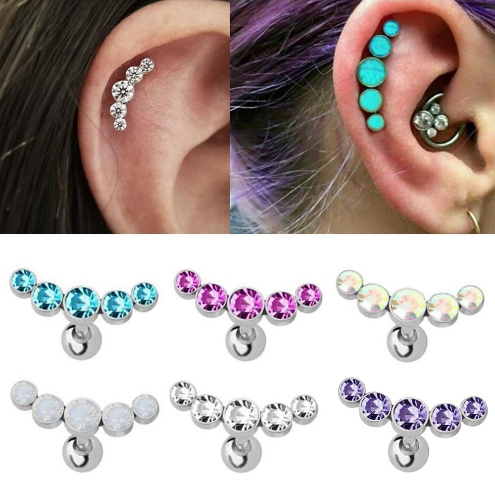1 stks mode 16g roestvrijstale - Body Jewelry Ear Piercing recensie en prijs