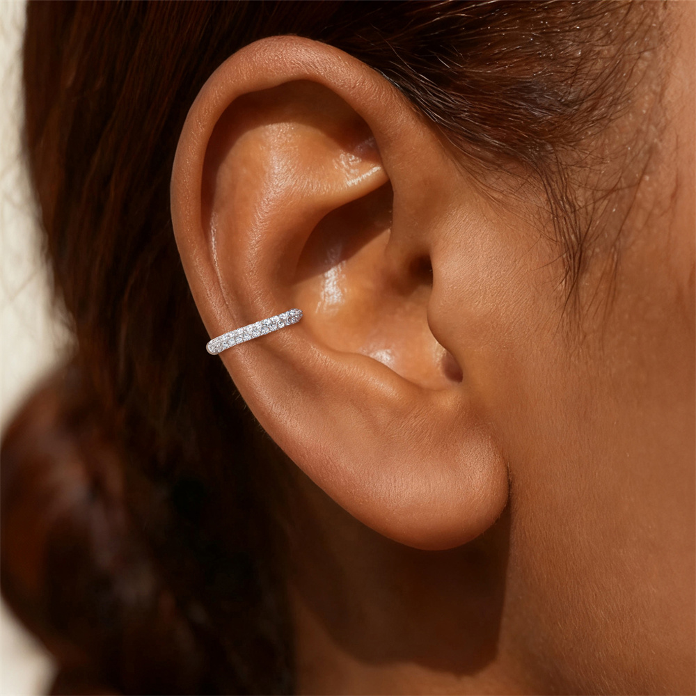KOJ 1PC 925 Sterling Zilver Mo - Body Jewelry Ear Piercing recensie en prijs