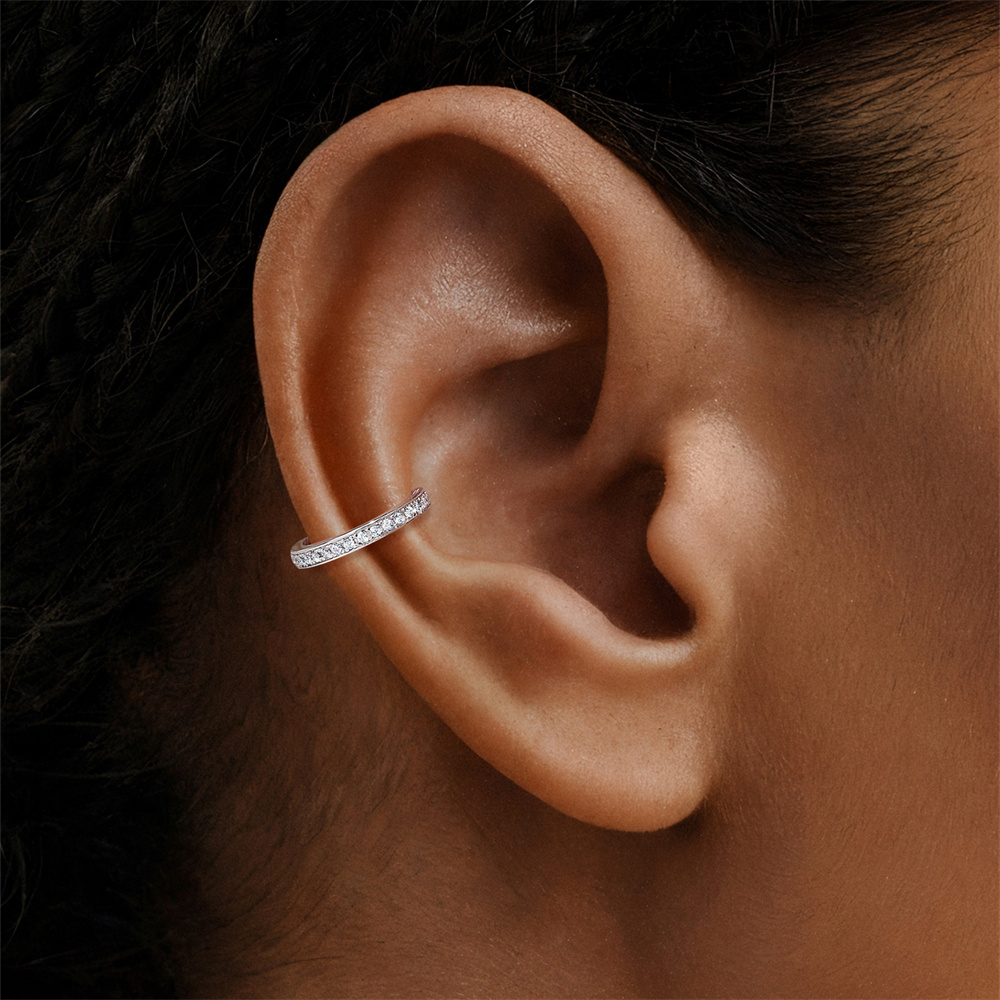 KOJ 1PC 925 Sterling Zilver Mo - Body Jewelry Ear Piercing recensie en prijs