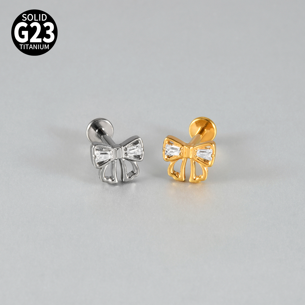 1PC Titanium Dieren Flat Back  - Body Jewelry Etc recensie en prijs