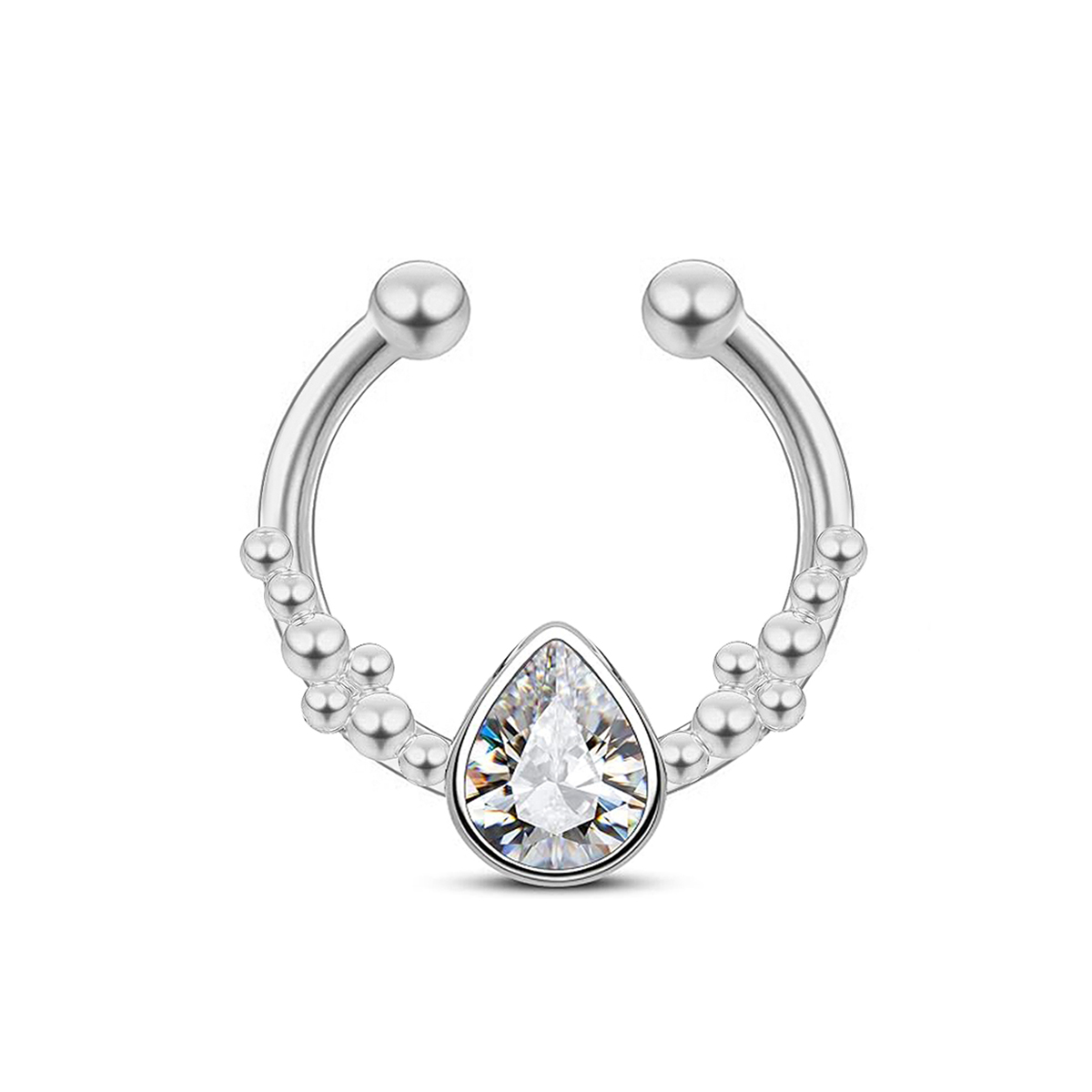 Roestvrijstalen Hoefijzer Wate - Body Jewelry Nose Ring recensie en prijs