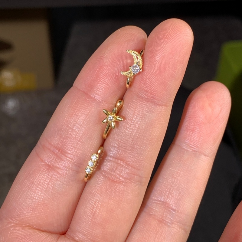 3-delige retro licht-luxe neus - Body Jewelry Nose Ring recensie en prijs