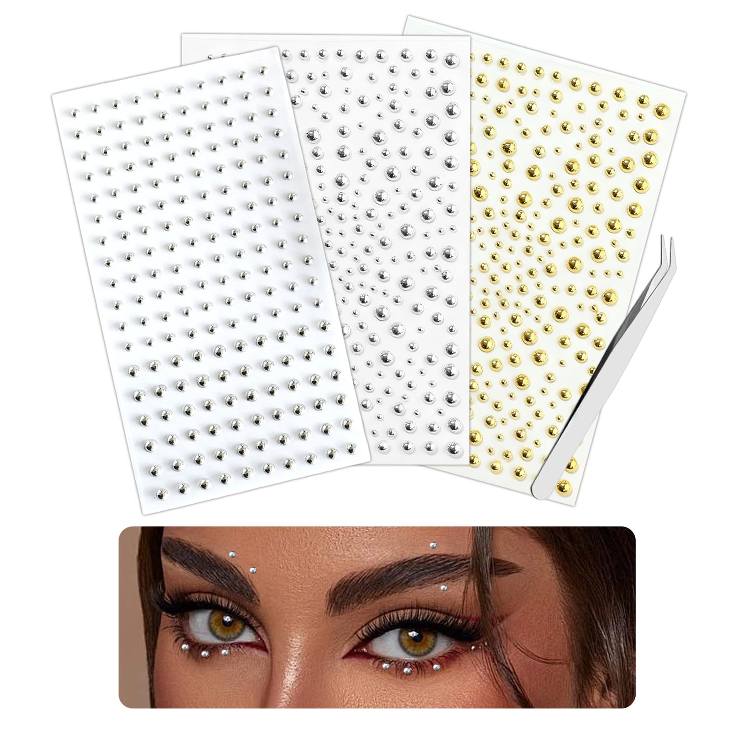 Gezicht lichaam ring stickers  - Body Jewelry Nose Ring recensie en prijs